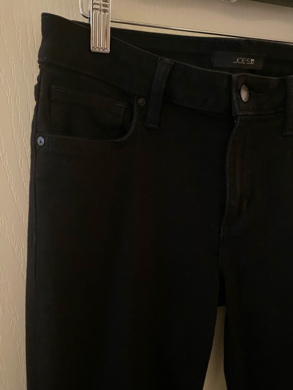 JOE’S JEANS Stretchy Mid-Rise Skinny Jeans in Black - 28 - Picture 10 of 16